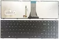 Клавиатура для ноутбука Lenovo IdeaPad S300, S400, S405, черная, рамка черная