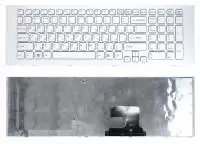 Клавиатура для ноутбука Sony VPC-EJ, VPCEJ белая