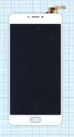 Дисплей (экран в сборе) для телефона Meizu M3 Note L681H, белый