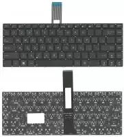 Клавиатура для ноутбука Asus N46, U46, K45, черная без рамки