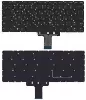 Клавиатура для ноутбука Lenovo IdeaPad 510S, 510S-14IKB, черная без рамки