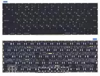 Клавиатура для ноутбука Apple MacBook Pro Retina 13" A1989, 15" A1990 2018, плоский Enter, черная