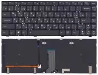 Клавиатура для ноутбука Lenovo IdeaPad Y400, Y410P, Y430P, черная с подсветкой