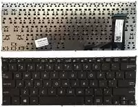 Клавиатура для ноутбука Asus E202, E202M, E202MA, E202S, E202SA, TP201SA, черная, без рамки