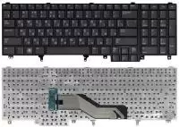 Клавиатура для ноутбука Dell Latitude E6520, E6530, E6540, черная