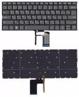 Клавиатура для ноутбука Lenovo Yoga 720-13ISK, черная с подсветкой