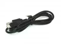 Дата-кабель USB-MicroUSB, 0.8m, черный