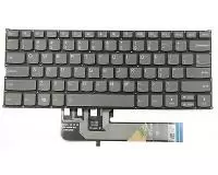 Клавиатура для ноутбука Lenovo Yoga C740-14, черная с подсветкой