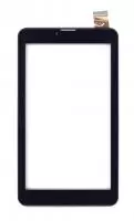 Сенсорное стекло (тачскрин) для Irbis TZ720, черное с рамкой, с разбора