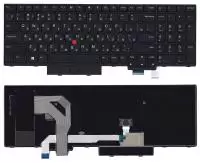 Клавиатура для ноутбука Lenovo ThinkPad T580, черная