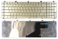 Клавиатура для ноутбука Asus N55, N55S, N75, N75S, серебристая