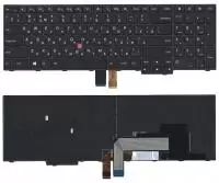 Клавиатура для ноутбука Lenovo ThinkPad Edge E550, E550C, E555, E560, E565, черная с подсветкой (оригинал)