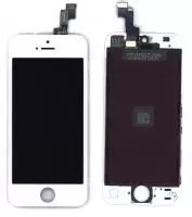 Дисплей для Apple iPhone 5S в сборе с тачскрином (Tianma), белый