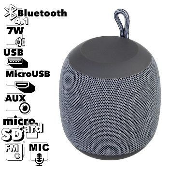 Bluetooth колонка "LP" LP-G4 Micro SD/USB/AUX/FM, черный