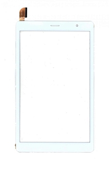 Сенсорное стекло (тачскрин) для Digma Optima 8 Z801, белое