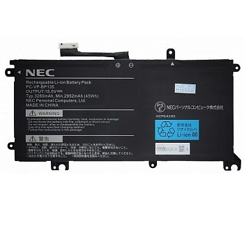 Аккумулятор (батарея) для ноутбука NEC PC-VP-BP135, 45Wh, 3280мАч, 15V, (оригинал)
