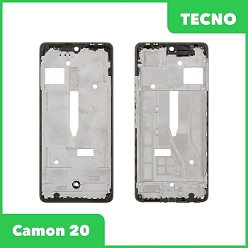 Рамка дисплея для Tecno Camon 20 (CK6n) (серебристый)