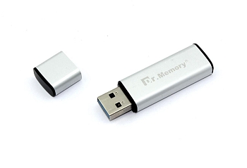 Флешка USB Dr.Memory 009 4GB, USB 3.0, серебристый