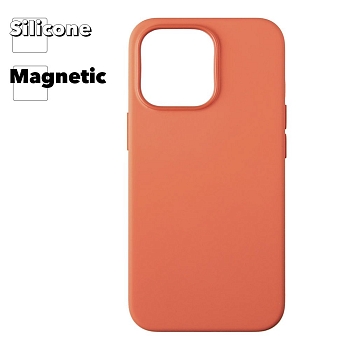 Силиконовый чехол для iPhone 13 Pro "Silicone Case" with MagSafe (Nectarine)