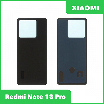 Задняя крышка для Xiaomi Redmi Note 13 Pro (черный)