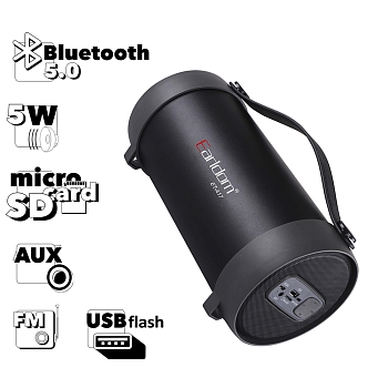 Bluetooth колонка Earldom ET-A17 BT5.0 New Outdoor Mini MicroSD/USB, черный