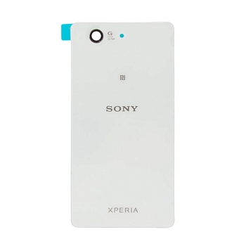 Задняя крышка корпуса для Sony Xperia Z3 Compact, белая (HIGH COPY)