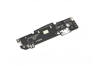 Разъем зарядки для телефона Xiaomi Redmi Note 3 Pro SE (30 pin) и микрофон (плата)