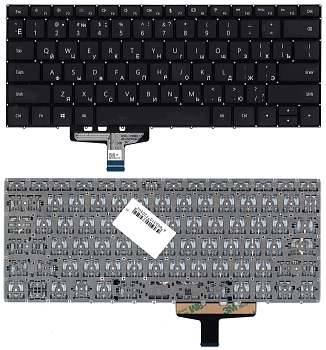 Клавиатура для ноутбука Huawei MateBook 13 2020, черная