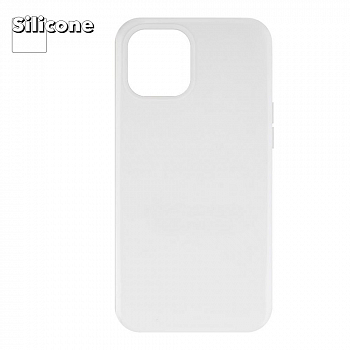 Силиконовый чехол для iPhone 12 Pro Max "Silicone Case" (белый) 9