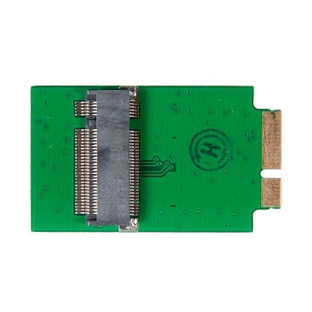 Адаптер SSD - M.2(NGFF) SSD для ноутбука Apple MacBook Air 11 13 A1370, A1369, Late 2010 Mid 2011 (зеленый) (6+12Pin) small
