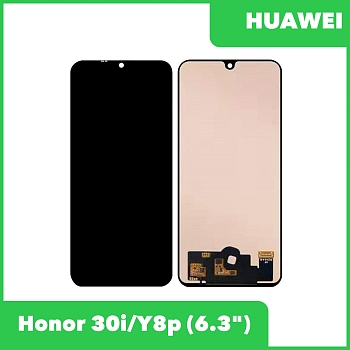 LCD дисплей для Huawei Honor 30i, Y8p (LRA-LX1, AQM-LX1) в сборе с тачскрином TFT (черный)