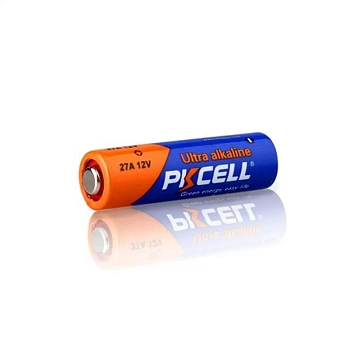 Батарейка (щелочной/алкалиновый элемент питания) PKCELL, 12 В, A27 12V 27A-5B, 5 шт в блистере