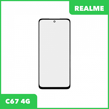 G+OCA PRO стекло для переклейки Realme C67 4G (RMX3890) (черный)