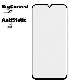 Защитное стекло для телефона Samsung Galaxy A34 Super max Anti-static big curved glass