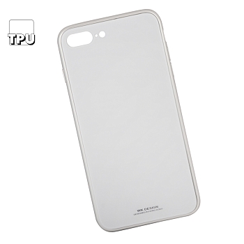 Чехол для Apple iPhone 8 Plus, 7 Plus WK-Berkin Series Case стекло(белый)