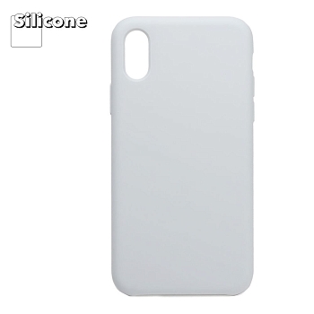 Силиконовый чехол "LP" для Apple iPhone X, XS "Protect Cover", серый (коробка)