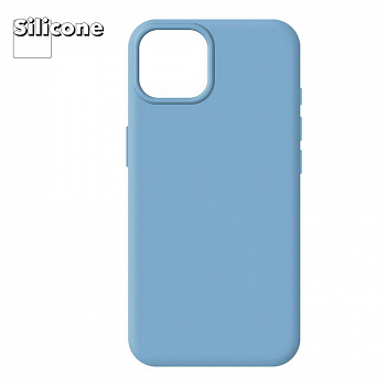 Силиконовый чехол для iPhone 14 Plus "Silicone Case" (Sky)