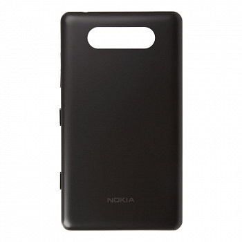 Задняя крышка корпуса для Nokia Lumia 820, черная