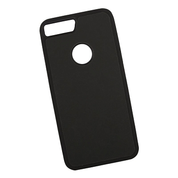 Защитная крышка "LP" для Apple iPhone 7 Plus, 8 Plus "Термо-радуга" черная-зеленая (европакет)