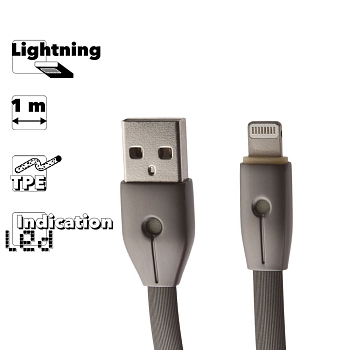 USB кабель Remax Kinght Series Cable RC-043i для Apple 8-pin, черный