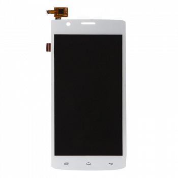 LCD дисплей для Fly FS501 Nimbus 3 в сборе с тачскрином (белый)