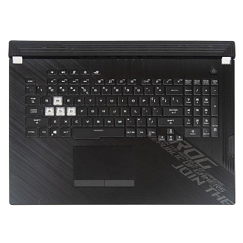 Клавиатура с топкейсом для ноутбука Asus G712LWS-1C (UI) английская раскладка
