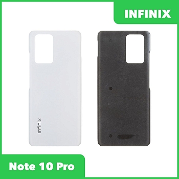 Задняя крышка для Infinix Note 10 Pro (X695C) (белый)