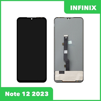 Дисплей (экран в сборе) для телефона Infinix Note 12 2023 (G99) (черный)