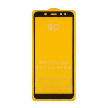 Защитное стекло Colorful Tempered Glass для Samsung Galaxy A6 2018 (A600F), черная рамка