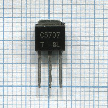 Транзистор 2SC5707 с разбора