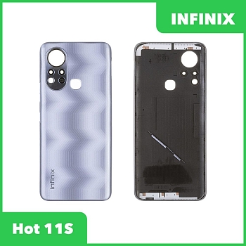 Задняя крышка для Infinix Hot 11S (X6812B) (фиолетовый)