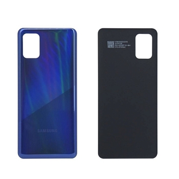 Задняя крышка Samsung A315F (A31) синяя