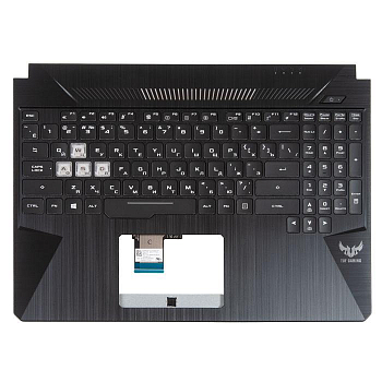 Клавиатура с топкейсом для ноутбука Asus FX505GT-2A с подсветкой