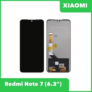 LCD дисплей для Xiaomi Redmi Note 7 в сборе с тачскрином (черный)